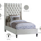 Fritz Velvet Twin Bed