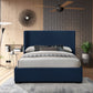 Oxford Linen Bed - King