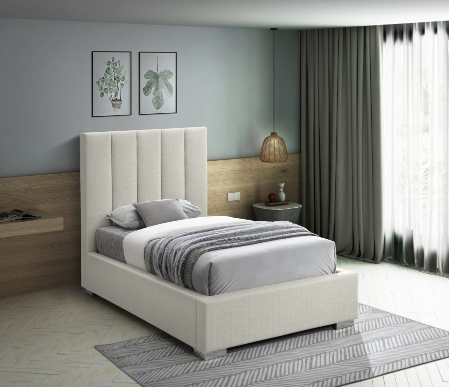 Pierce Linen Bed - Twin