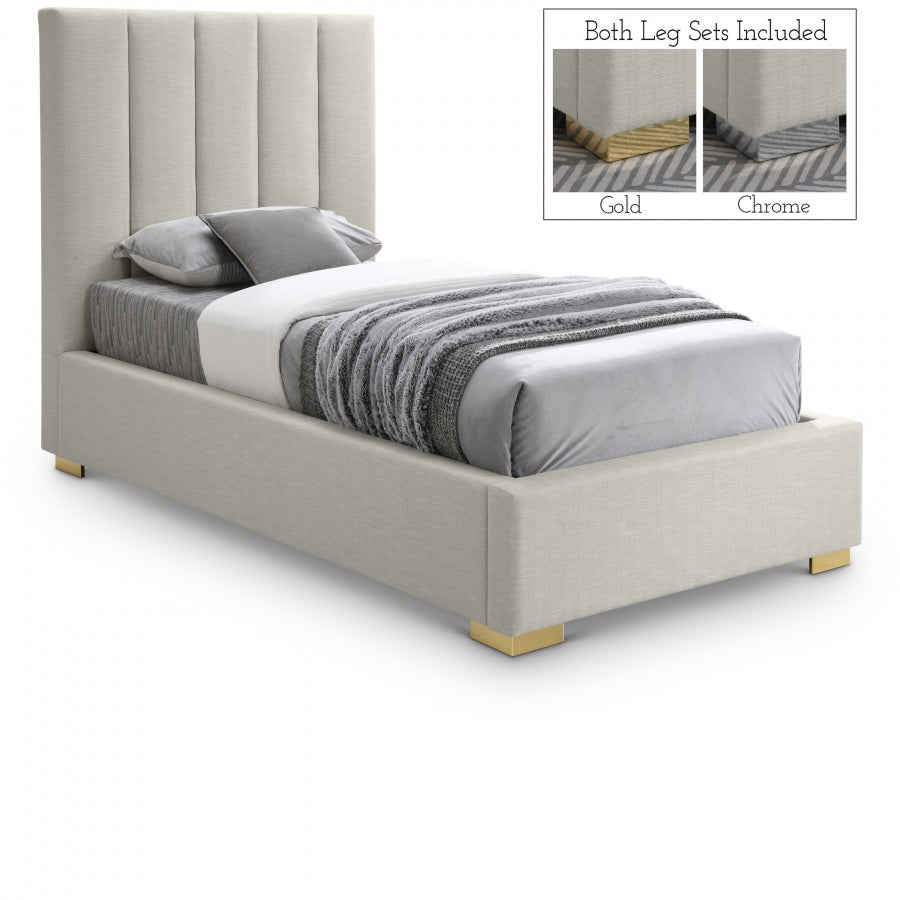 Pierce Linen Bed - Twin