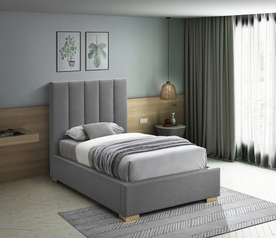 Pierce Linen Bed - Twin