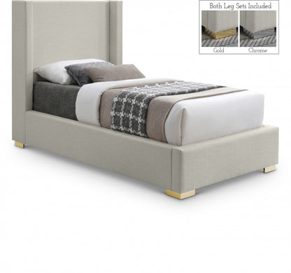 Royce Linen Bed - Twin