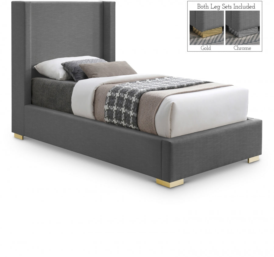 Royce Linen Bed - Twin