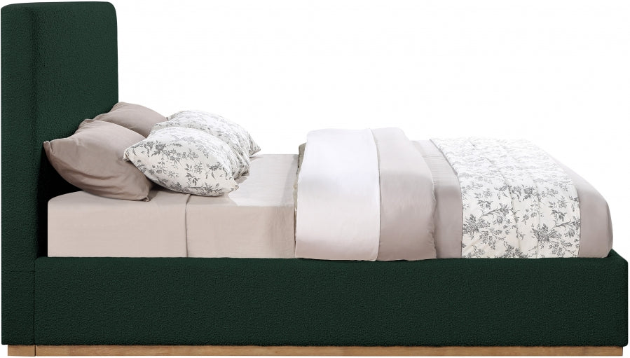 Monaco Boucle Fabric Bed - King