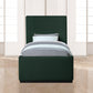 Oliver Boucle Fabric Bed - Twin