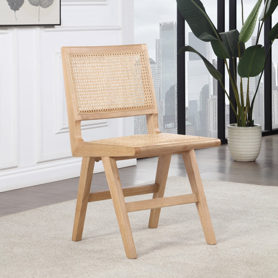 Dining chair with online arm rest