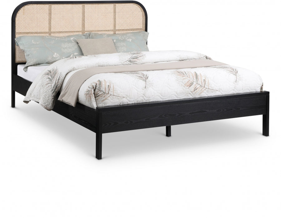 Siena Ash Wood Bed - Queen