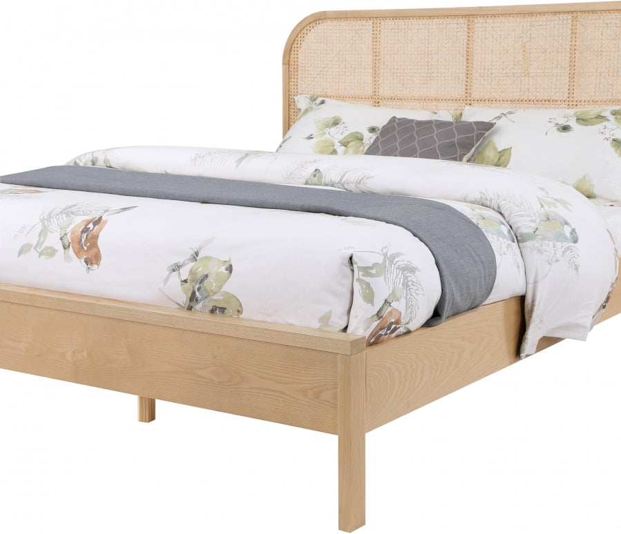 Siena Ash Wood Bed - Queen