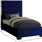 Lexi Velvet Bed - Twin