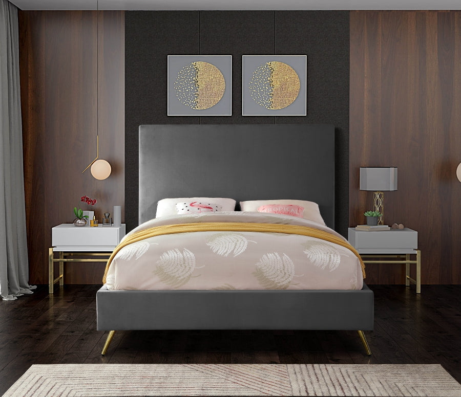 Jasmine Velvet King Bed