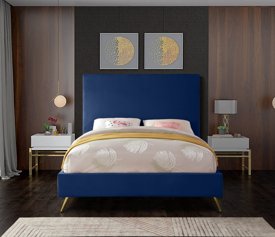 Jasmine Velvet King Bed