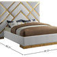 Vector Faux Leather Bed - Queen