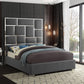 Milan Faux Leather Bed - King