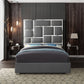 Milan Faux Leather Bed - King