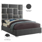 Milan Faux Leather Bed - King