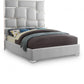 Milan Faux Leather Bed - King