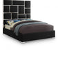 Milan Faux Leather Bed - King