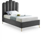 Lily Velvet Bed - Twin