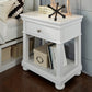 Canterbury Open Night Stand - White