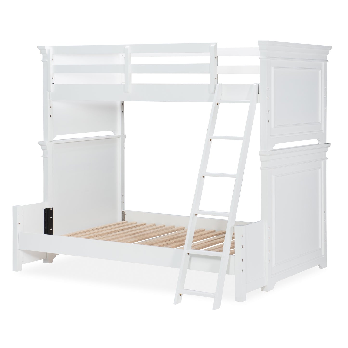 Canterbury Twin Over Full Bunk Bed - White