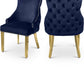 Tuft Velvet Dining Chair