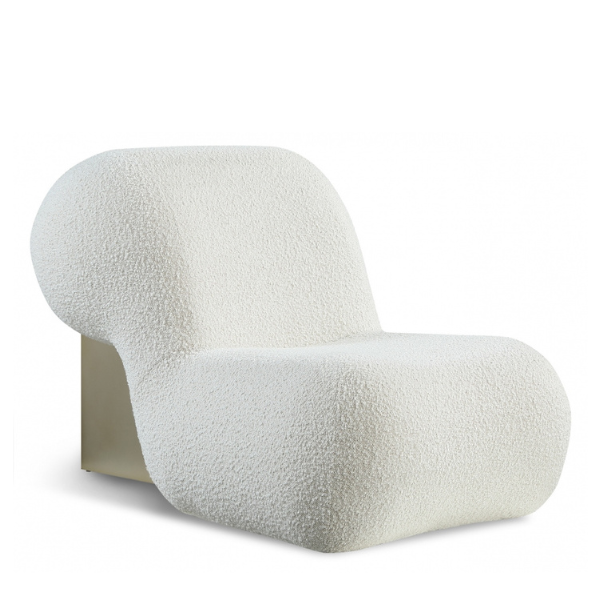 Quadra Boucle Fabric Accent Chair