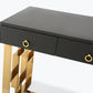 Audrey Desk - Grey Lacquer