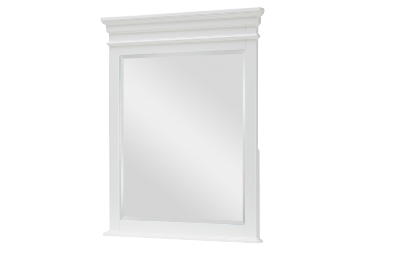 Canterbury Vertical Mirror - White